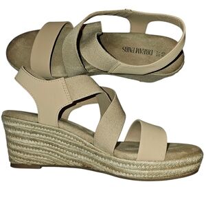 Dream Pairs Women Beige Comfortanle Wedge Earthy Boho‎ Sandals 10